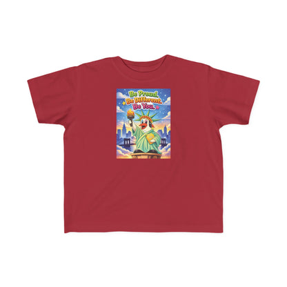 TuBz™ "Be Proud. Be Different. Be You." Kids T-Shirt - Inspirational Graphic Tee