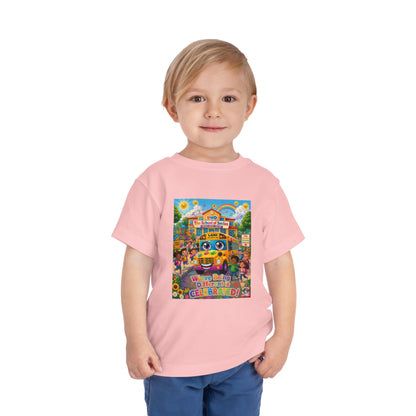 Lani™ Toddler Short Sleeve Tee – "Where Being Different is CELEBRATED!" Graphic Shirt