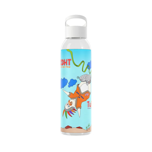 TuBz™ "I Can Do Hard Things" Sky Water Bottle - Lightweight Kids Bottle | TuBz4Kidz