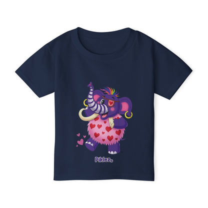 Piklez™ Heavy Cotton™ Toddler T-Shirt – "Full of Love!" Graphic Shirt | Smile Universe Collection