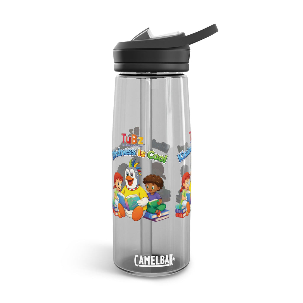 TuBz™ "Kindness Is Cool" Kids Water Bottle - School Hydration Bottle | Smile Universe TuBz4Kidz