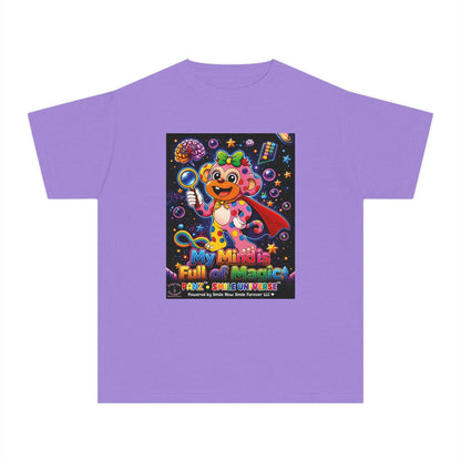 Panz™ Youth Midweight Tee – "My Mind is Full of Magic" Graphic | Smile Universe Collection