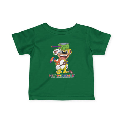 Potz™ Infant Fine Jersey Tee – Playful Graphic Tee | Smile Universe Collection