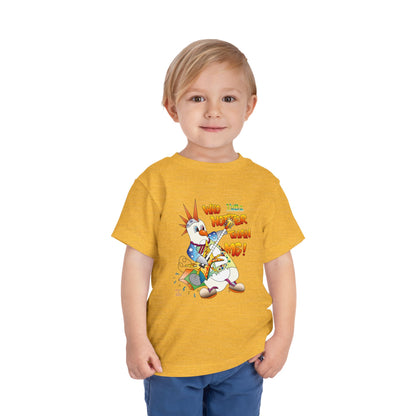 TuBz™ Rockstar Kids T-Shirt - "Who Hotter Than Me!" Graphic Tee | Smile Universe TuBz4Kidz Collection