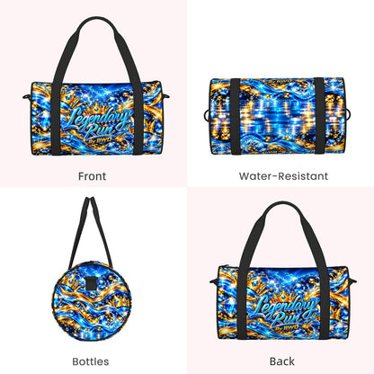 BWD Legendary Run™ AOP Mini Duffle Bag — Royal Blue