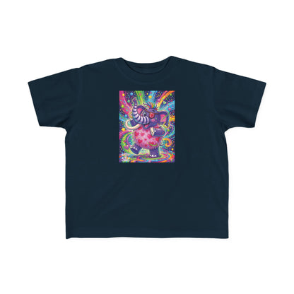Piklez™ Toddler's Fine Jersey Tee – "Born to Celebrate!" Graphic Shirt | Smile Universe Collection
