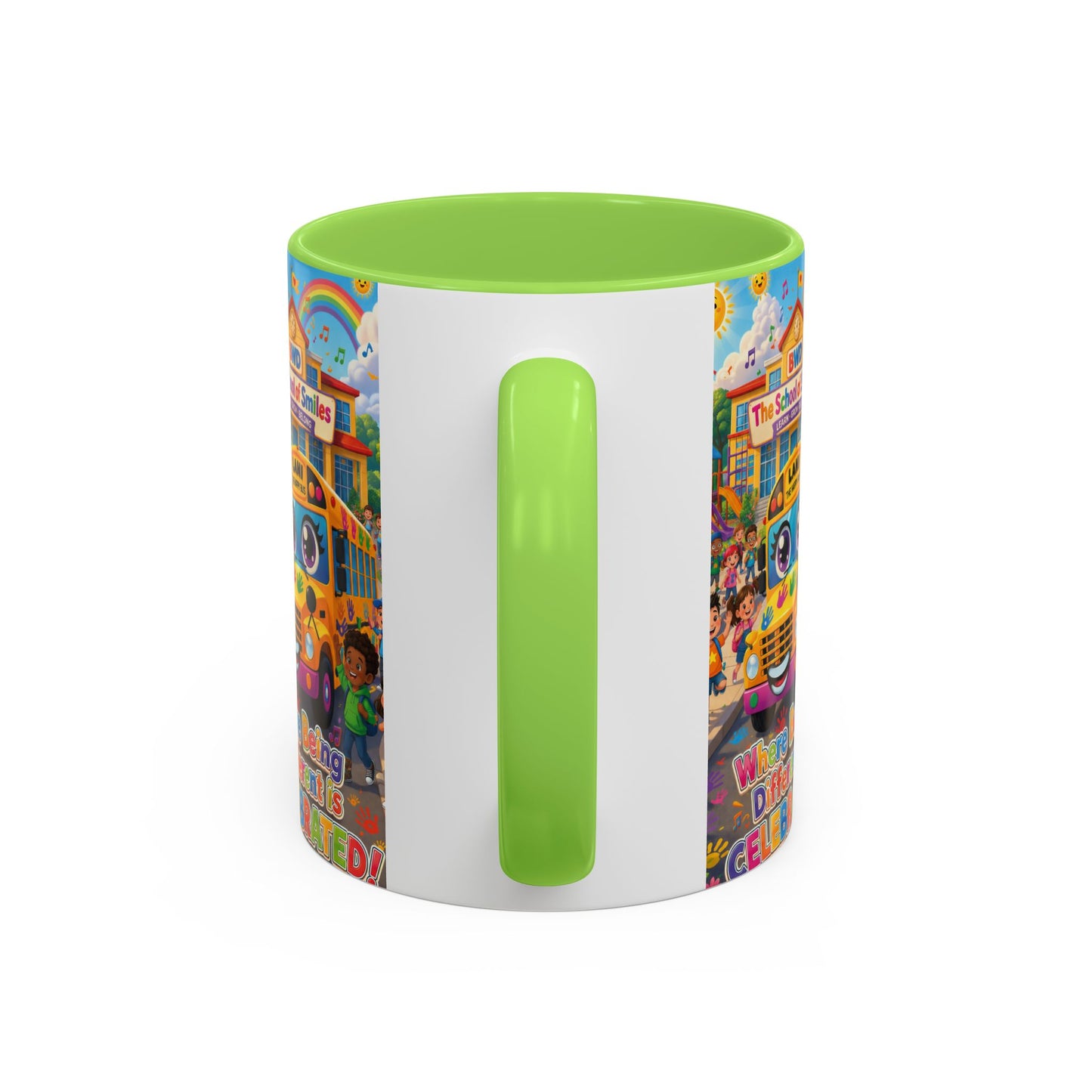 Lani™ Colorful Mug (11oz & 15oz) – "Where Being Different is CELEBRATED!" Graphic