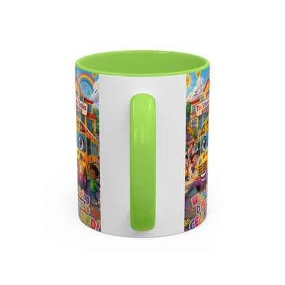 Lani™ Colorful Mug (11oz & 15oz) – "Where Being Different is CELEBRATED!" Graphic
