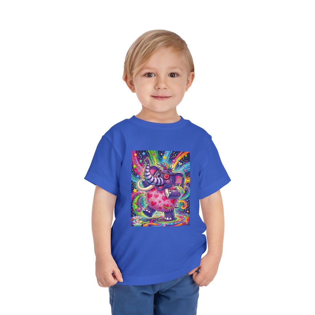 Piklez™ Toddler Short Sleeve Tee – "Born to Celebrate!" Graphic Shirt | Smile Universe Collection
