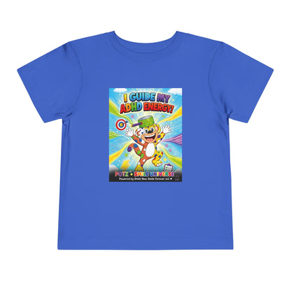 Potz™ Toddler Short Sleeve Tee – "I Guide My ADHD Energy!" Graphic Tee | Smile Universe Collection