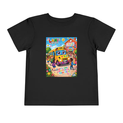 Lani™ Toddler Short Sleeve Tee – "Let's Sing Happiness Together!" Graphic