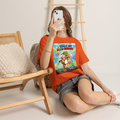 Potz™ Unisex Heavy Cotton™ Tee – "I Guide My ADHD Energy!" Graphic Tee | Smile Universe Collection