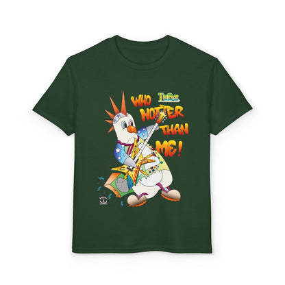 TuBz™ Rockstar Kids T-Shirt - "Who Hotter Than Me!" Graphic Tee | Smile Universe TuBz4Kidz Collection