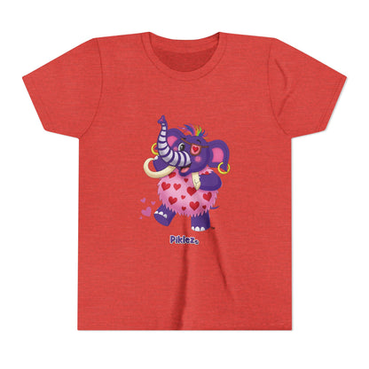 Piklez™ Youth Short Sleeve Tee – "Full of Love!" Graphic Shirt | Smile Universe Collection