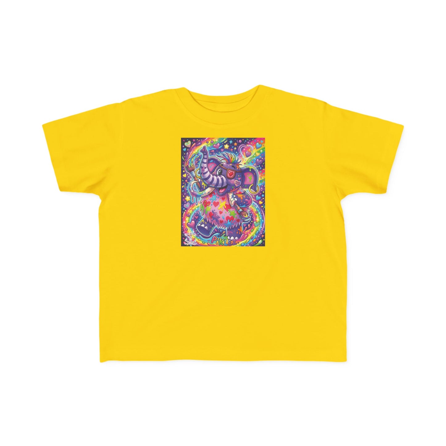 Piklez™ Kids Heavy Cotton™ Tee – "Magic Paint!" Graphic Shirt | Smile Universe Collection