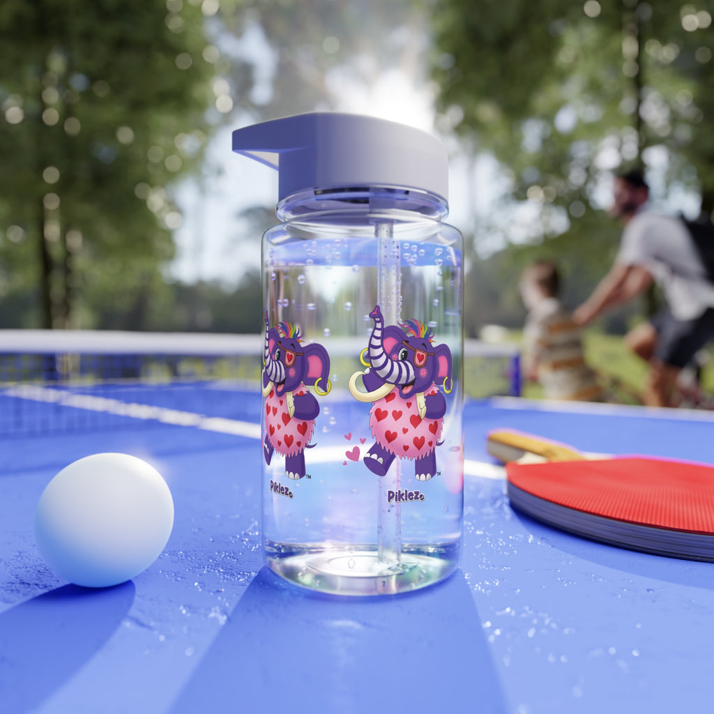 Piklez™ Tritan Water Bottle – "Full of Love!" Graphic | Smile Universe Collection
