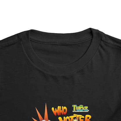 TuBz™ Rockstar Kids T-Shirt - "Who Hotter Than Me!" Graphic Tee | Smile Universe TuBz4Kidz Collection