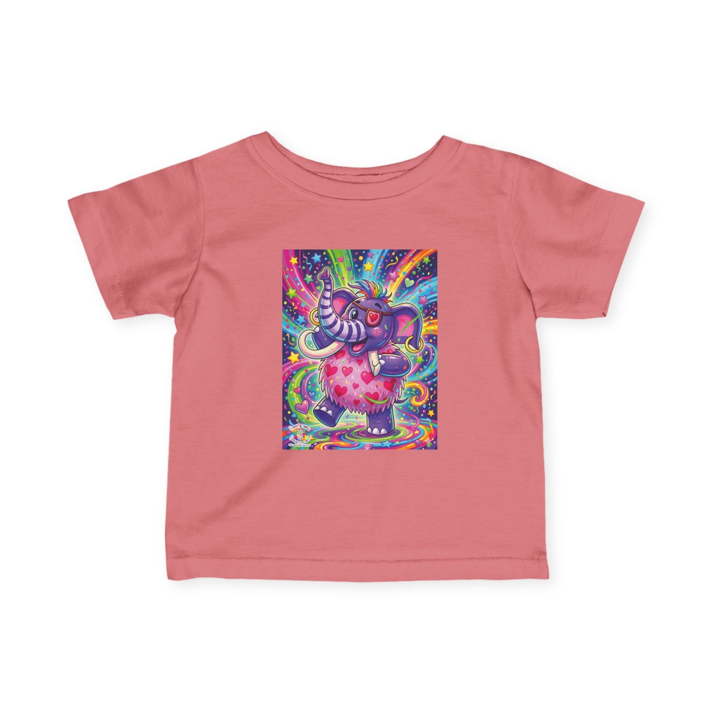 Piklez™ Infant Fine Jersey Tee – "Born to Celebrate!" Graphic Shirt | Smile Universe Collection