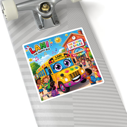 Lani™ Kiss-Cut Stickers – "Let's Sing Happiness Together!" Graphic