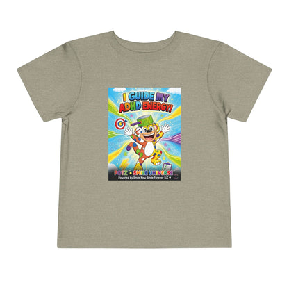 Potz™ Toddler Short Sleeve Tee – "I Guide My ADHD Energy!" Graphic Tee | Smile Universe Collection