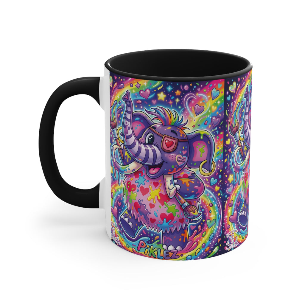 Piklez™ Accent Mug – "Magic Paint!" Graphic | Smile Universe Collection