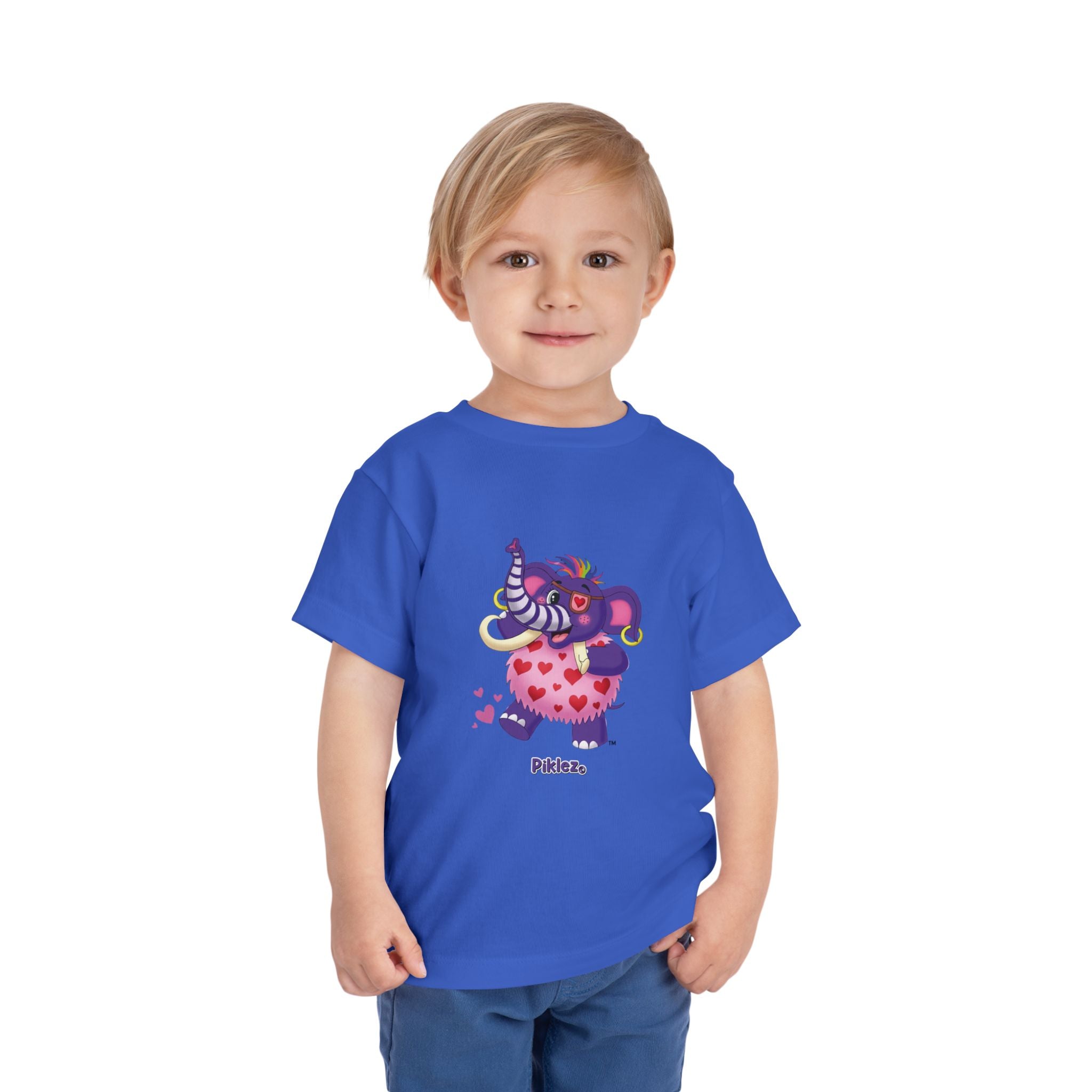 Piklez™ Toddler Short Sleeve Tee – "Full of Love!" Graphic Shirt | Smile Universe Collection