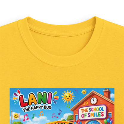 Lani™ Kids Softstyle Tee – "Let's Sing Happiness Together!" Graphic