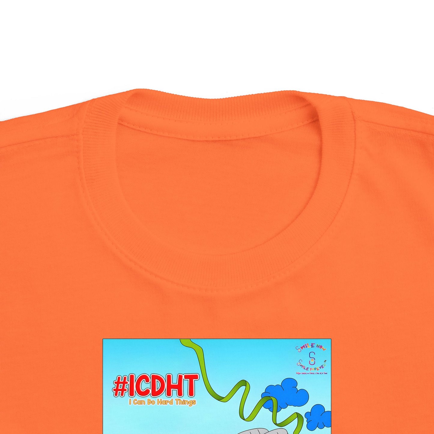 TuBz™ "I Can Do Hard Things" Toddler T-Shirt | Toddler's Fine Jersey Tee  - Positive Kids Graphic Tee