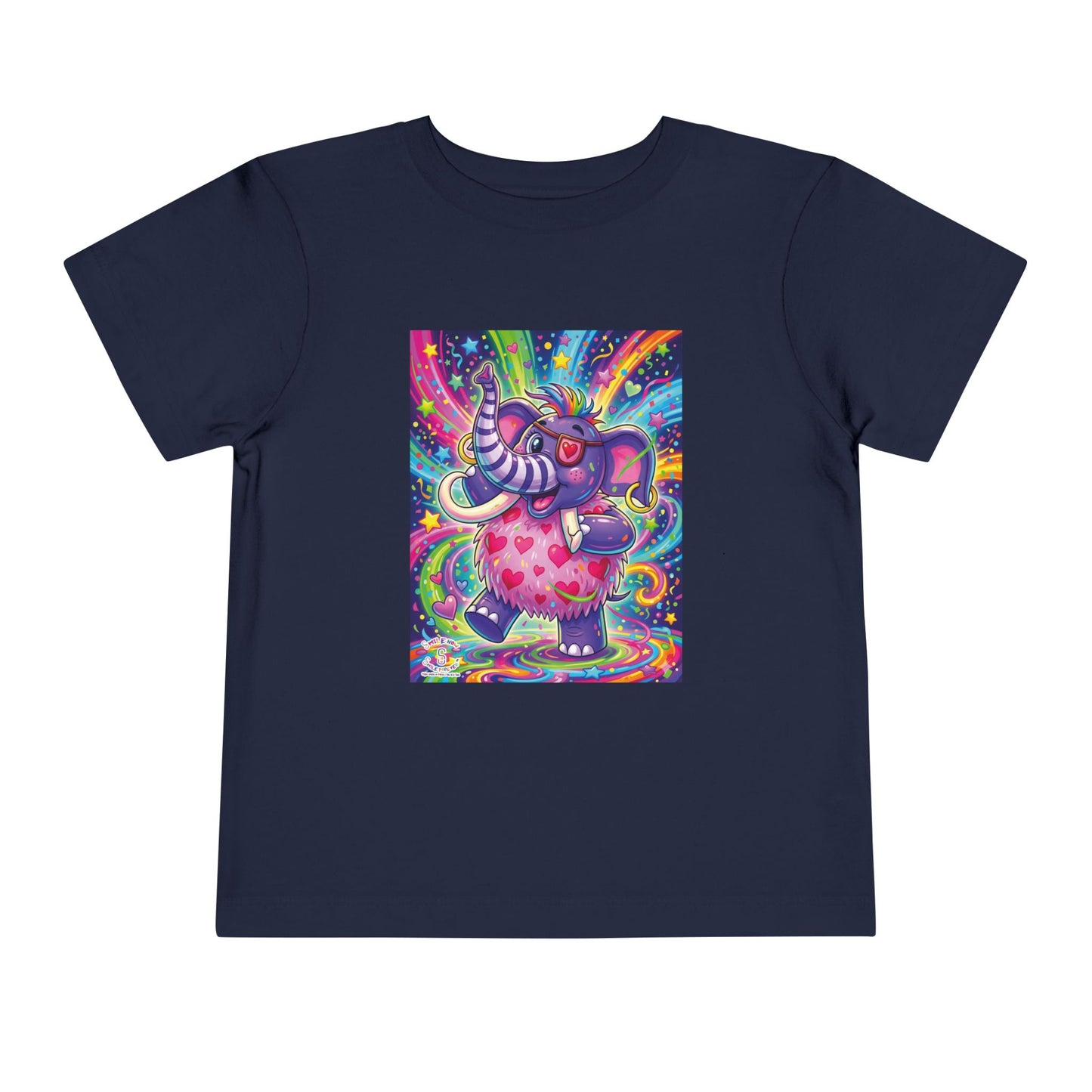 Piklez™ Toddler Short Sleeve Tee – "Born to Celebrate!" Graphic Shirt | Smile Universe Collection