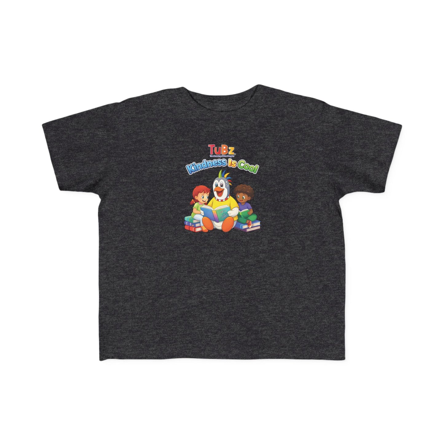 TuBz™ "Kindness Is Cool" Kids T-Shirt - Positive Message Graphic Tee | Smile Universe TuBz4Kidz