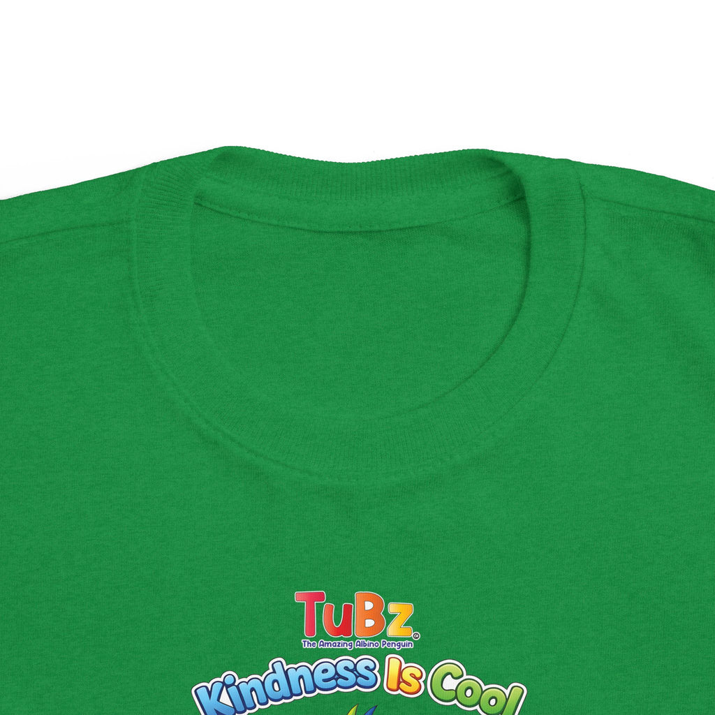 TuBz™ "Kindness Is Cool" Kids T-Shirt - Positive Message Graphic Tee | Smile Universe TuBz4Kidz