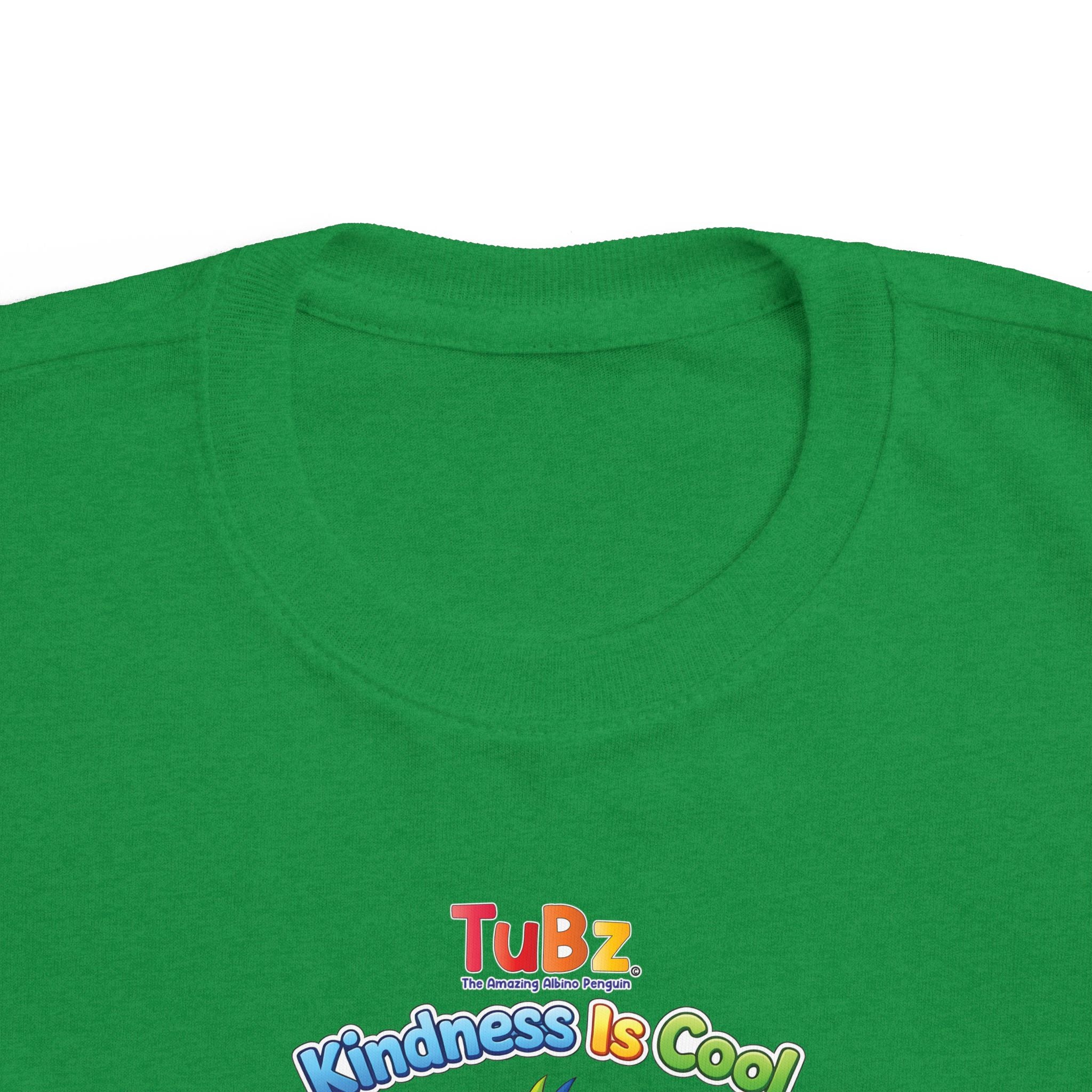 TuBz™ "Kindness Is Cool" Kids T-Shirt - Positive Message Graphic Tee | Smile Universe TuBz4Kidz