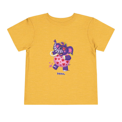 Piklez™ Toddler Short Sleeve Tee – "Full of Love!" Graphic Shirt | Smile Universe Collection