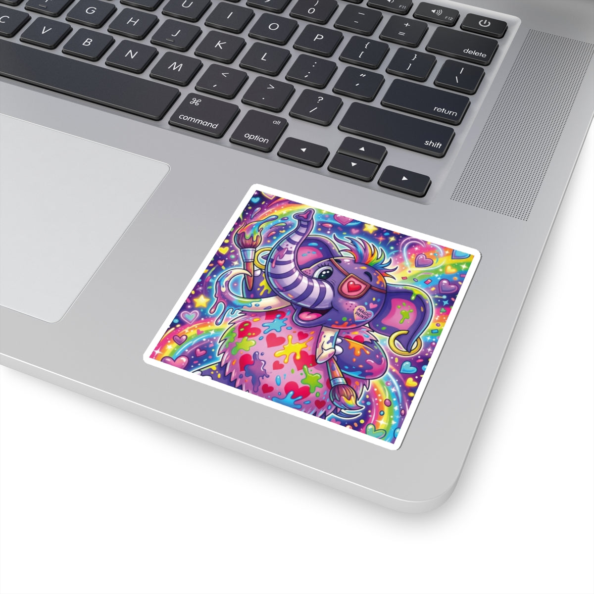 Piklez™ Kiss-Cut Stickers – "Magic Paint!" Graphic | Smile Universe Collection