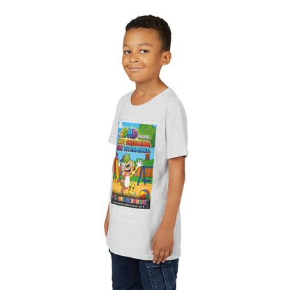 Potz™ Youth Short Sleeve Tee – "My ADHD Means Always Dreaming, Highly Determined" Graphic Tee | Smile Universe Collection