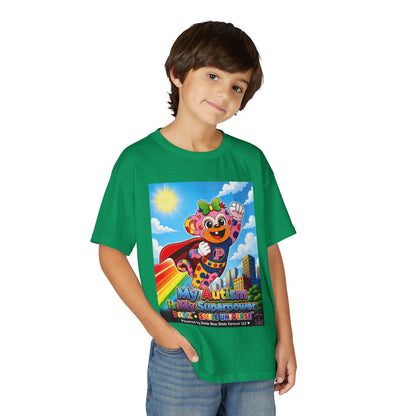 Panz™ Youth DryBlend® T-Shirt – "My Autism is My Superpower" Graphic | Smile Universe Collection