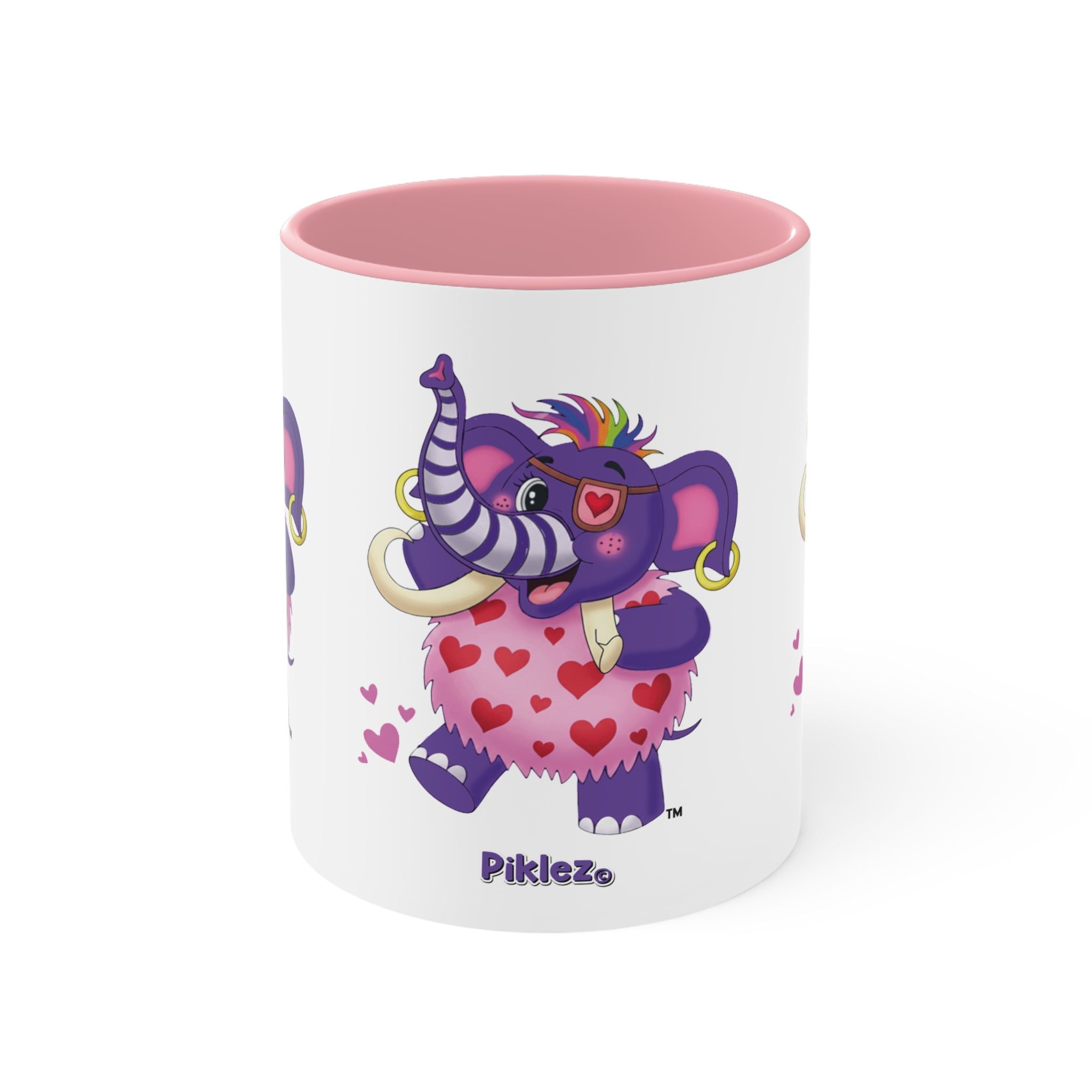 Piklez™ Accent Mug – "Full of Love!" Graphic | Smile Universe Collection