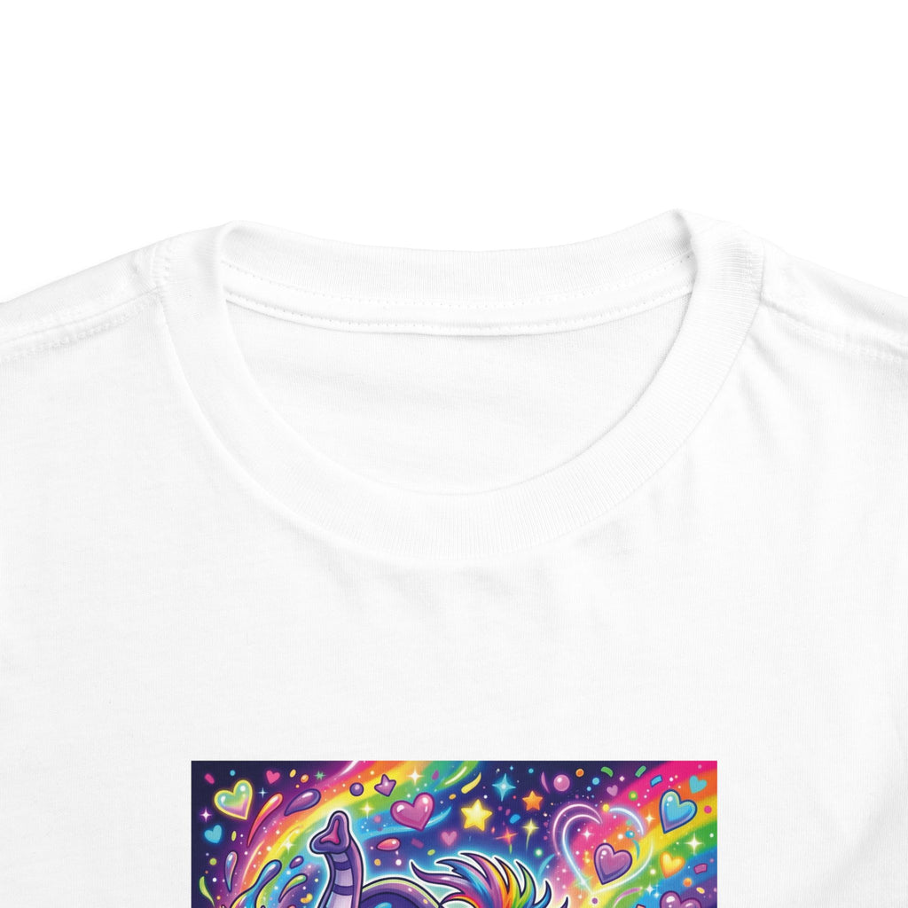 Piklez™ Toddler Short Sleeve Tee – "Magic Paint!" Graphic Shirt | Smile Universe Collection