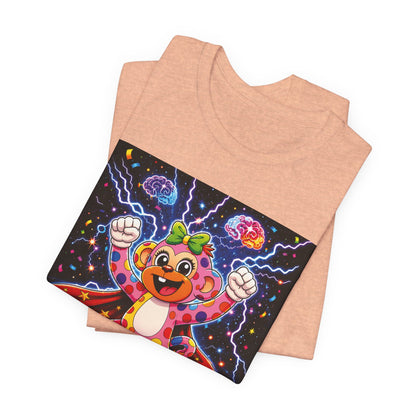 Panz™ Unisex Jersey Short Sleeve Tee For Adult– "My Energy is Powerful" Graphic Tee | Smile Universe Collection