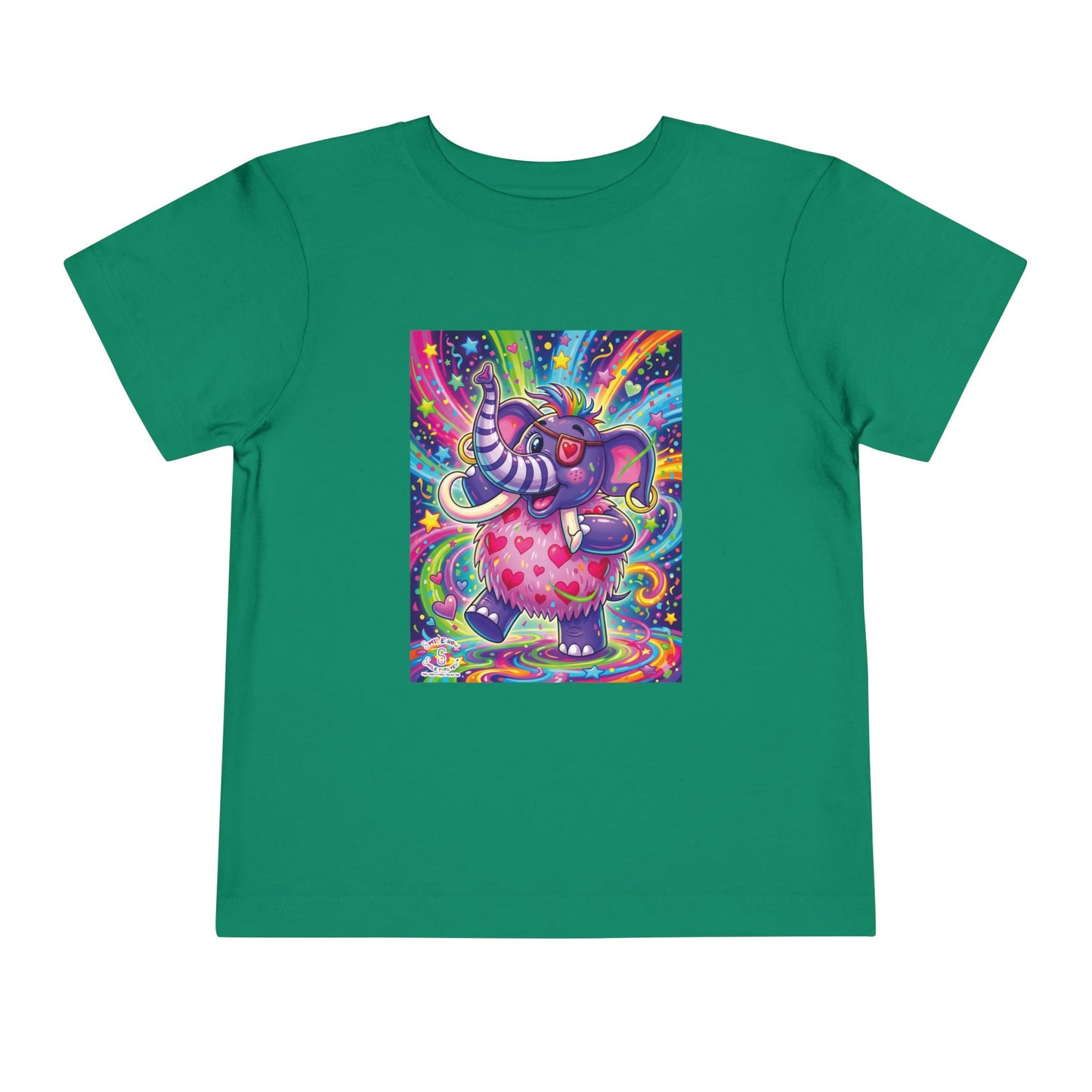 Piklez™ Toddler Short Sleeve Tee – "Born to Celebrate!" Graphic Shirt | Smile Universe Collection