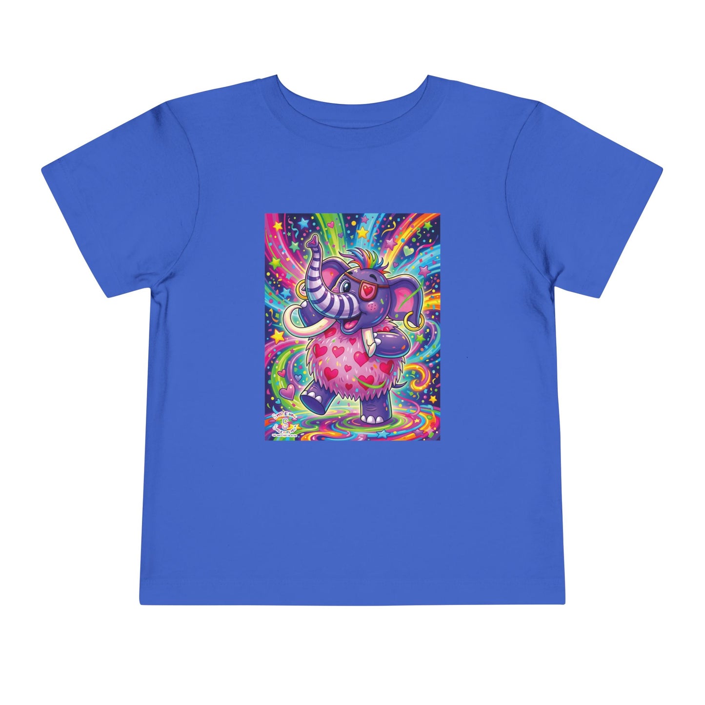 Piklez™ Toddler Short Sleeve Tee – "Born to Celebrate!" Graphic Shirt | Smile Universe Collection