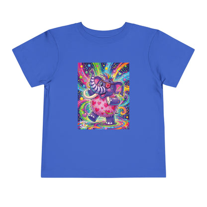 Piklez™ Toddler Short Sleeve Tee – "Born to Celebrate!" Graphic Shirt | Smile Universe Collection