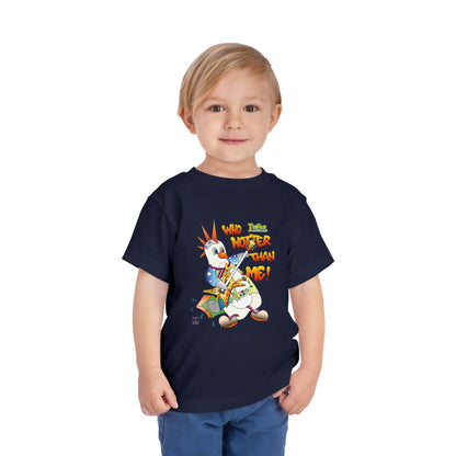 TuBz™ Rockstar Kids T-Shirt - "Who Hotter Than Me!" Graphic Tee | Smile Universe TuBz4Kidz Collection