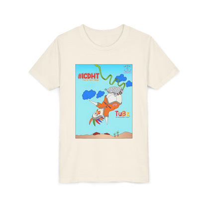 TuBz™ "I Can Do Hard Things" Youth T-Shirt - Motivational Kids Graphic Tee