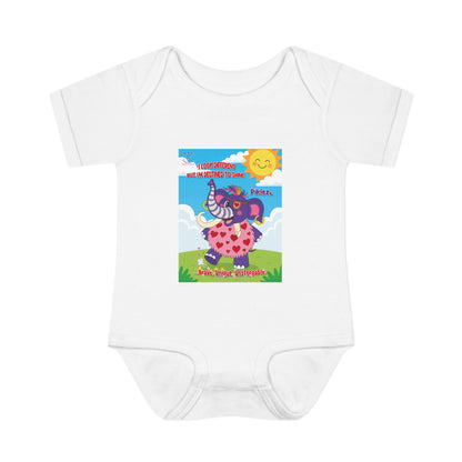 Piklez™ Infant Bodysuit – “Destined to Shine” Baby Outfit | Smile Universe Collection