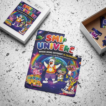 Smile Universe™ Kids' Puzzle, 30-Piece – "Where Being Different is CELEBRATED!" Graphic