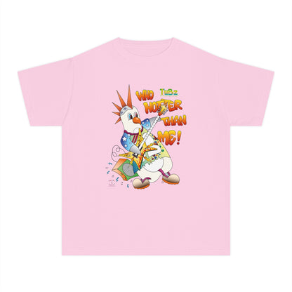 TuBz™ Rockstar Kids T-Shirt - "Who Hotter Than Me!" Graphic Tee | Smile Universe TuBz4Kidz Collection