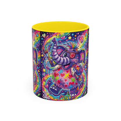 Piklez™ 15oz Ceramic Mug – "Magic Paint!" Graphic | Smile Universe Collection