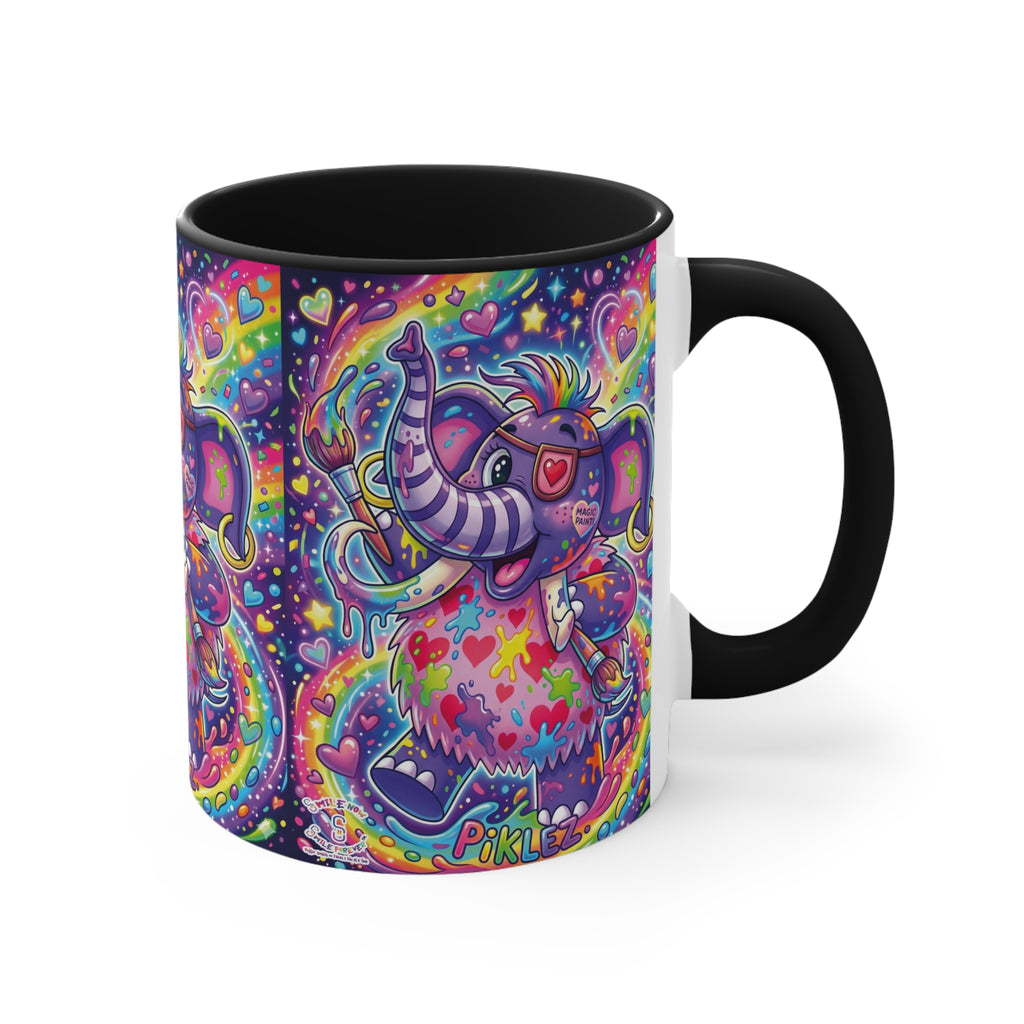 Piklez™ Accent Mug – "Magic Paint!" Graphic | Smile Universe Collection
