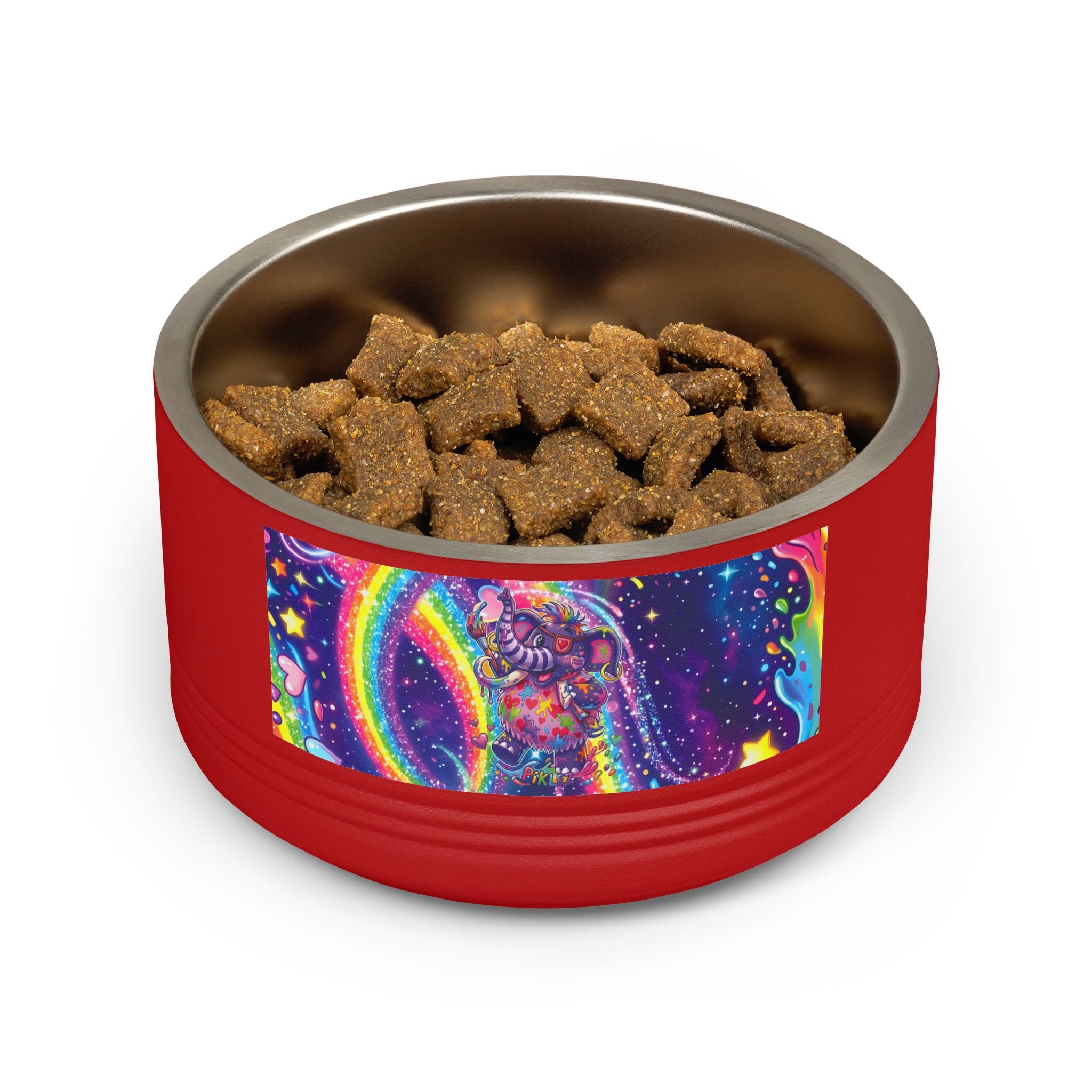 Piklez™ Pet Bowl 18oz – "Magic Paint!" Graphic | Smile Universe Collection